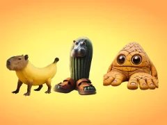بازی Italian animals with voice acting آنلاین