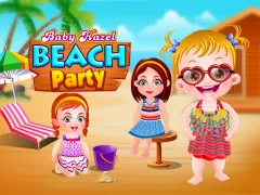 بازی Baby Hazel Beach Party آنلاین