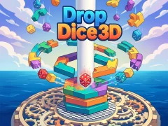 بازی Drop Dice 3D آنلاین