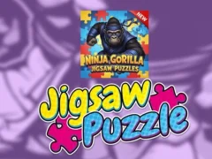 بازی Ninja Gorilla Jigsaw Puzzles آنلاین