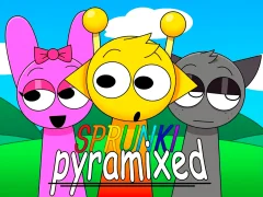 بازی Sprunki Pyramixed آنلاین