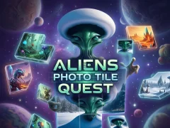 بازی Aliens Photo Tile Quest آنلاین