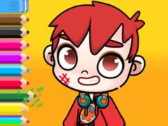 بازی Coloring Book: Avatar World Schoolboy آنلاین