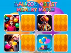بازی Balloon Artist Memory Match آنلاین