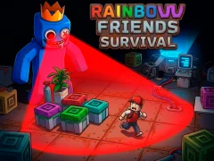 بازی Rainbow Friends Survival آنلاین