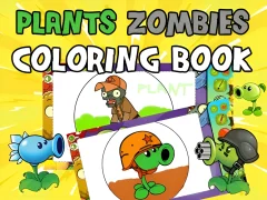بازی Plants vs Zombies Coloring آنلاین