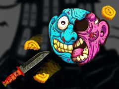بازی Knife Hit Horror II آنلاین