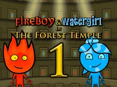 بازی Fireboy & Watergirl In The Forest Temple آنلاین