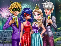 بازی Couples New Year Party آنلاین