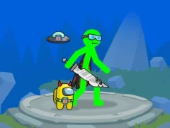 بازی Stickman Mega Boss Battles! آنلاین