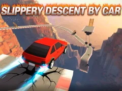 بازی Slippery Descent By Car آنلاین