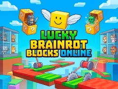 بازی Lucky Brainrot Blocks Online آنلاین