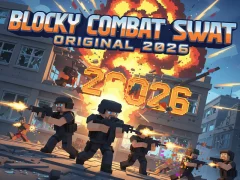 بازی Blocky Combat Swat Original 2026 آنلاین