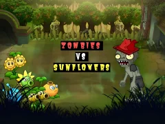 بازی Zombies vs. Sunflowers آنلاین