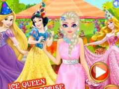 بازی Ice Queen Birthday Surprise آنلاین