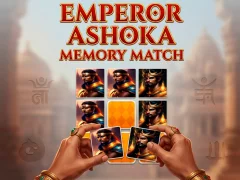 بازی Emperor Ashoka Memory Match آنلاین