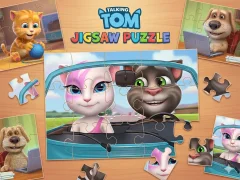 بازی Talking Tom Jigsaw Puzzle آنلاین