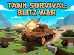 بازی Tank Survival: Blitz War آنلاین