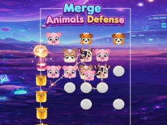 بازی Merge Animals Defence آنلاین