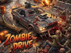 بازی Zombie drive آنلاین