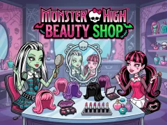بازی Monster High Beauty Shop آنلاین