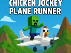 بازی Chicken Jockey Plane Runner آنلاین