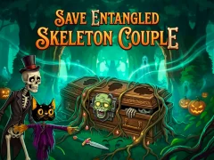 بازی Save Entangled Skeleton Couple آنلاین