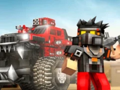 بازی Blocky Cars: Car Battle آنلاین
