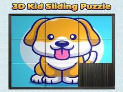 بازی 3D Kid Sliding Puzzle آنلاین
