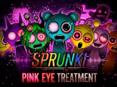 بازی Sprunki: Pink Eye Treatment آنلاین