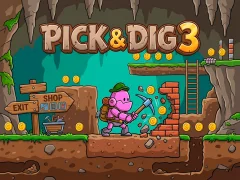 بازی Pick & Dig 3 آنلاین