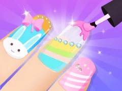 بازی Girls Fun Nail Salon آنلاین