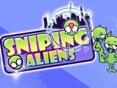 بازی Sniping aliens آنلاین