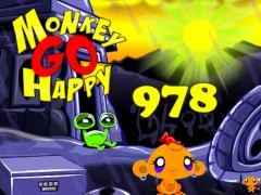 بازی Monkey Go Happy 978 آنلاین