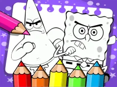 بازی Sponge Bob Coloring Book آنلاین