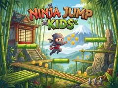 بازی Ninja Jump Kids آنلاین