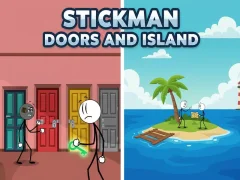 بازی Stickman Doors and Island آنلاین