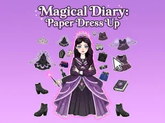 بازی Magical Diary: Paper Dress Up آنلاین