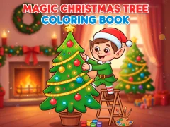 بازی Magic Christmas Tree Coloring Book آنلاین