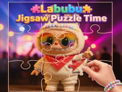بازی Labubu Jigsaw Puzzle Time آنلاین