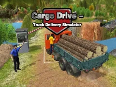 بازی Cargo drive - Truck Delivery Simulator آنلاین