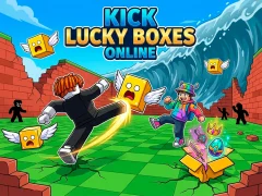 بازی Kick Lucky Boxes Online آنلاین