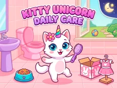 بازی Kitty Unicorn Daily Care آنلاین