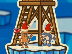 بازی Tung Tung Sahur Snow Arena آنلاین