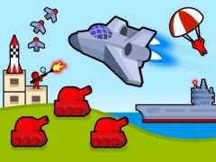 بازی Bomber Plane: 2D Air Strike آنلاین