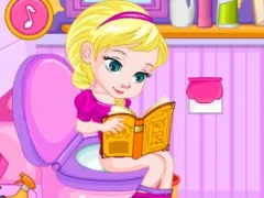 بازی Potty Train Baby Elsa آنلاین