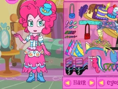 بازی My little pony Equestria Girls Pinkie Pie Dress Up آنلاین