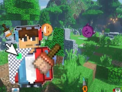 بازی Draw a skin for Mineblock with physics آنلاین