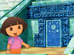 بازی Dora the Explorer Dora's Number Pyramid Adventure آنلاین