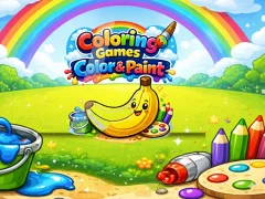 بازی Coloring Games Color & Paint آنلاین